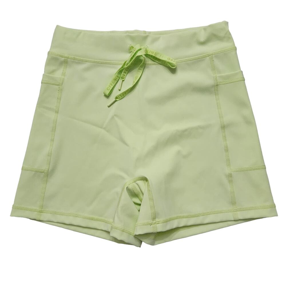 Aerie Offline Goals Pocket Drawcord 4" Shortie Size Large